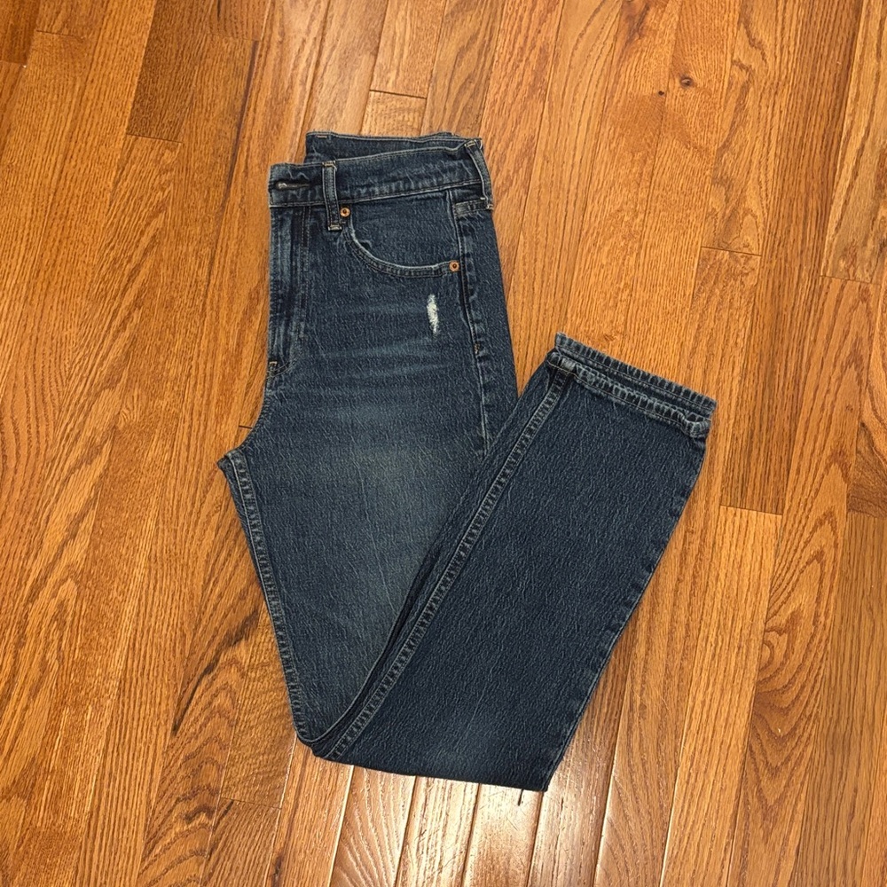 GAP Dark Blue Straight Leg Women's Jeans